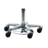 Optional foot operated height adjustment for Medical and Saddle Stools