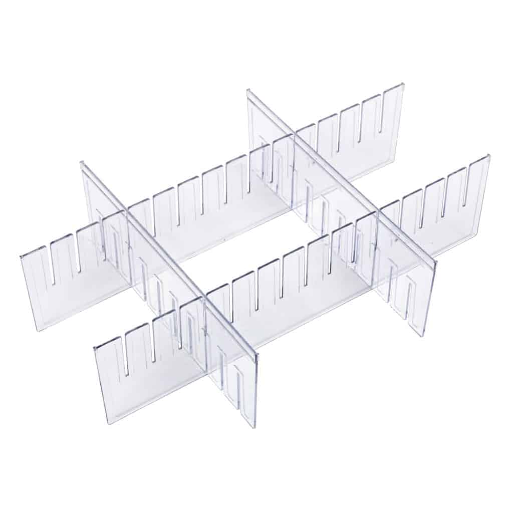 152mm Adjustable drawer divider set Agile Medical