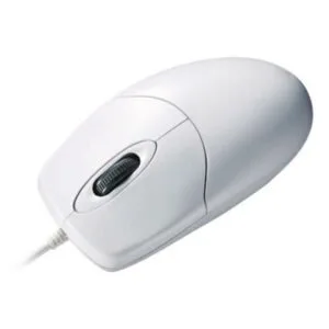 IP68 Washable Antibacterial Scroll Wheel Mouse White