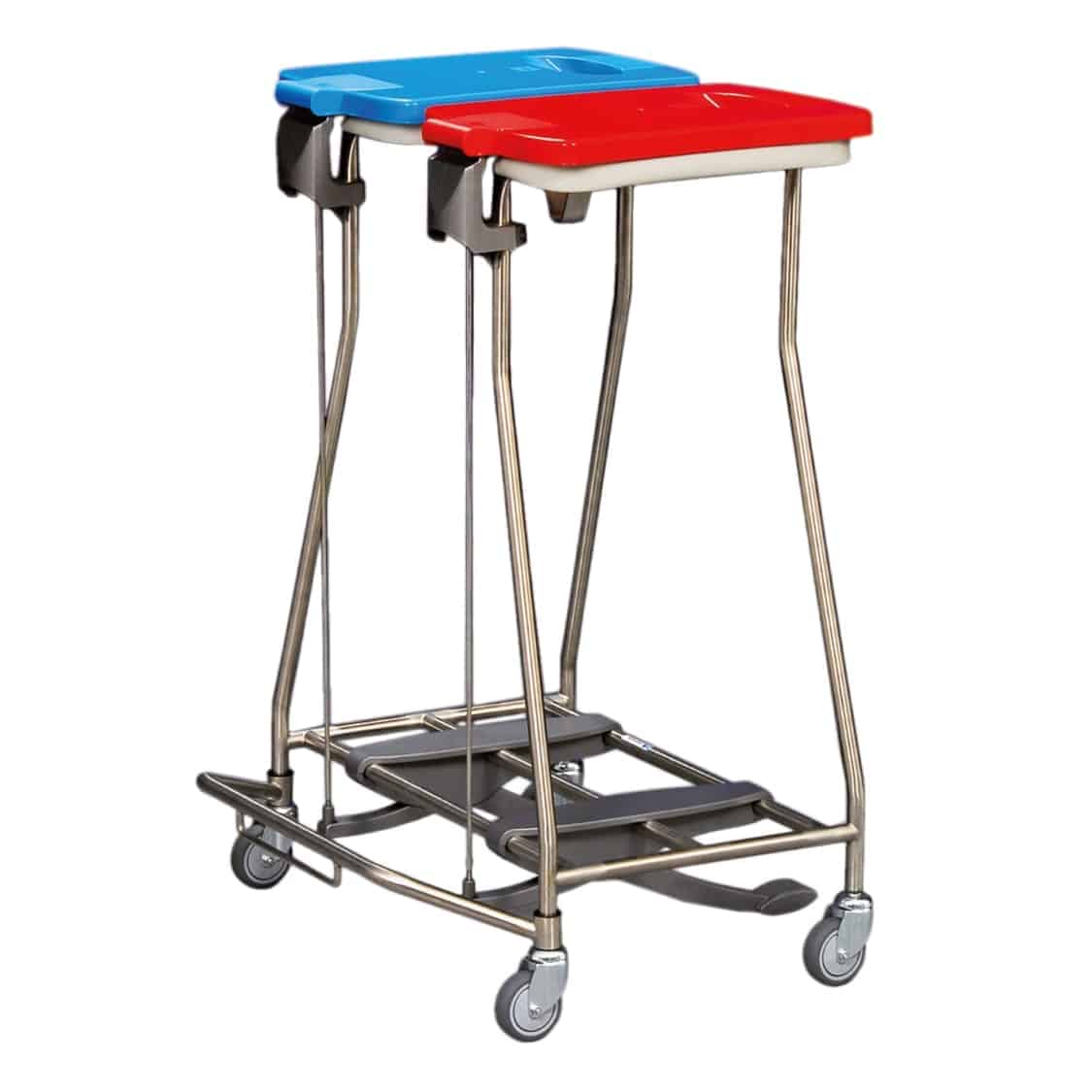 Double Soiled Linen Trolley (Linkable)