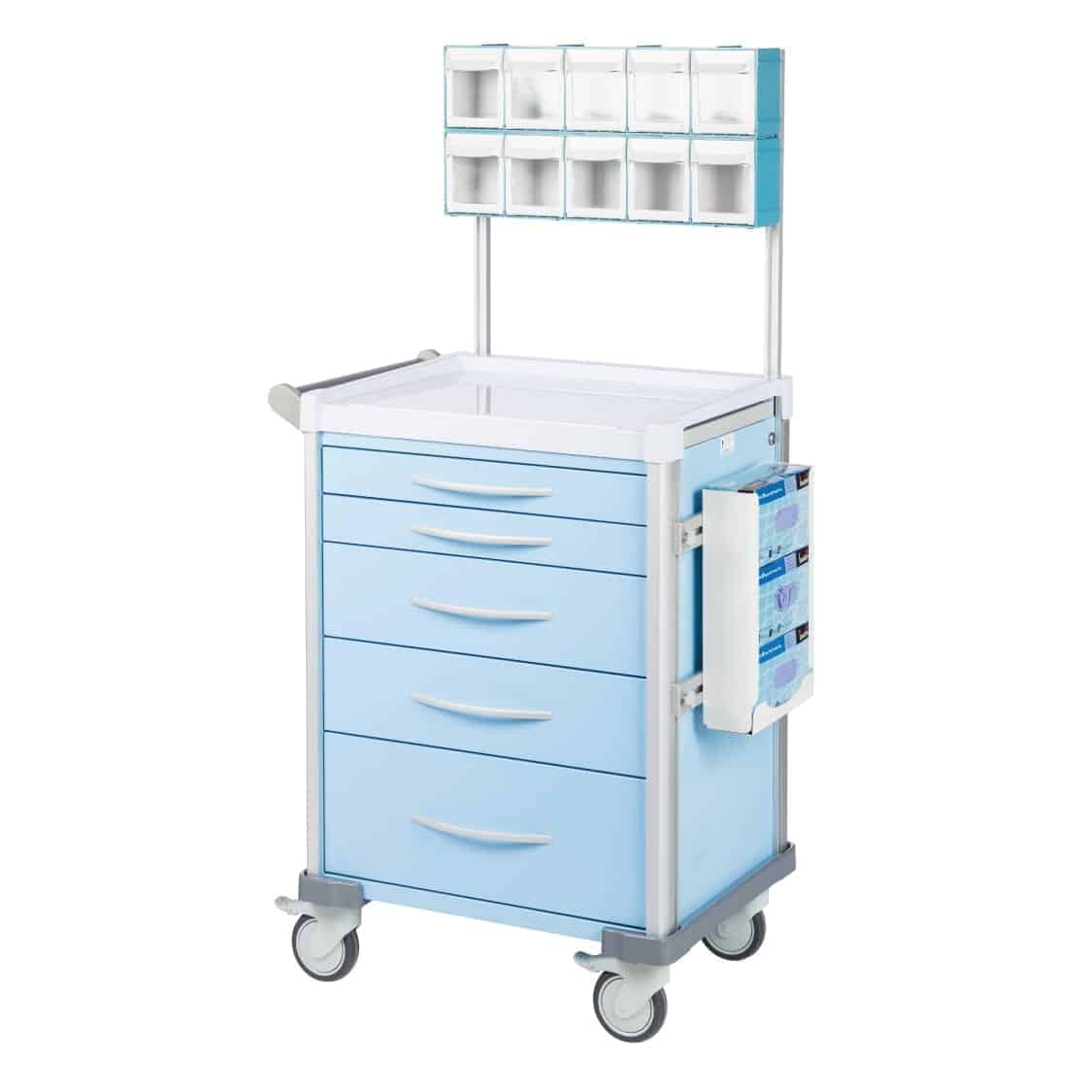 LX Anaesthetic Trolley - Option 2
