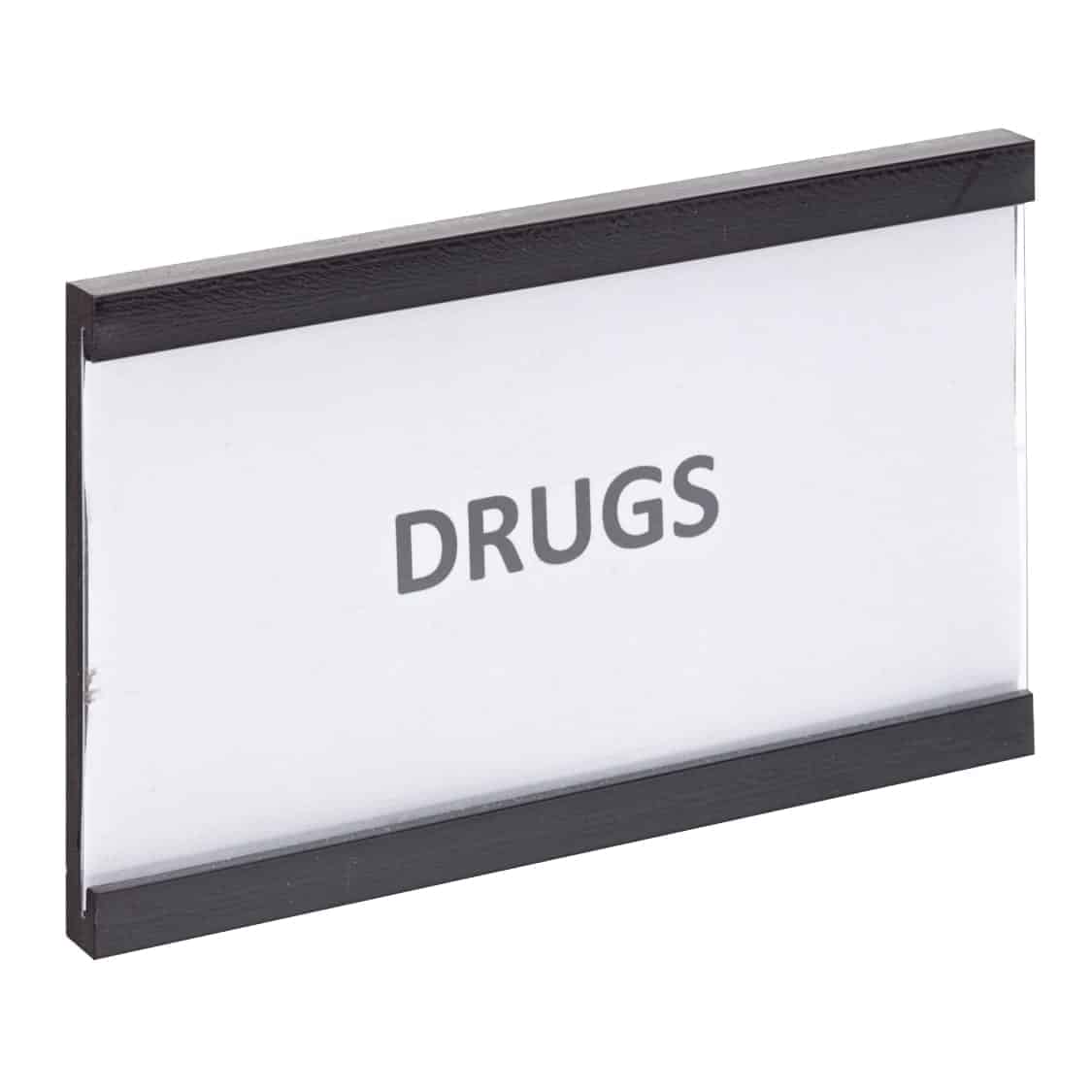 Magnetic label holders