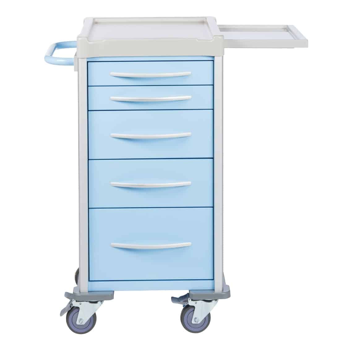 Narrow Anaesthetic Trolley