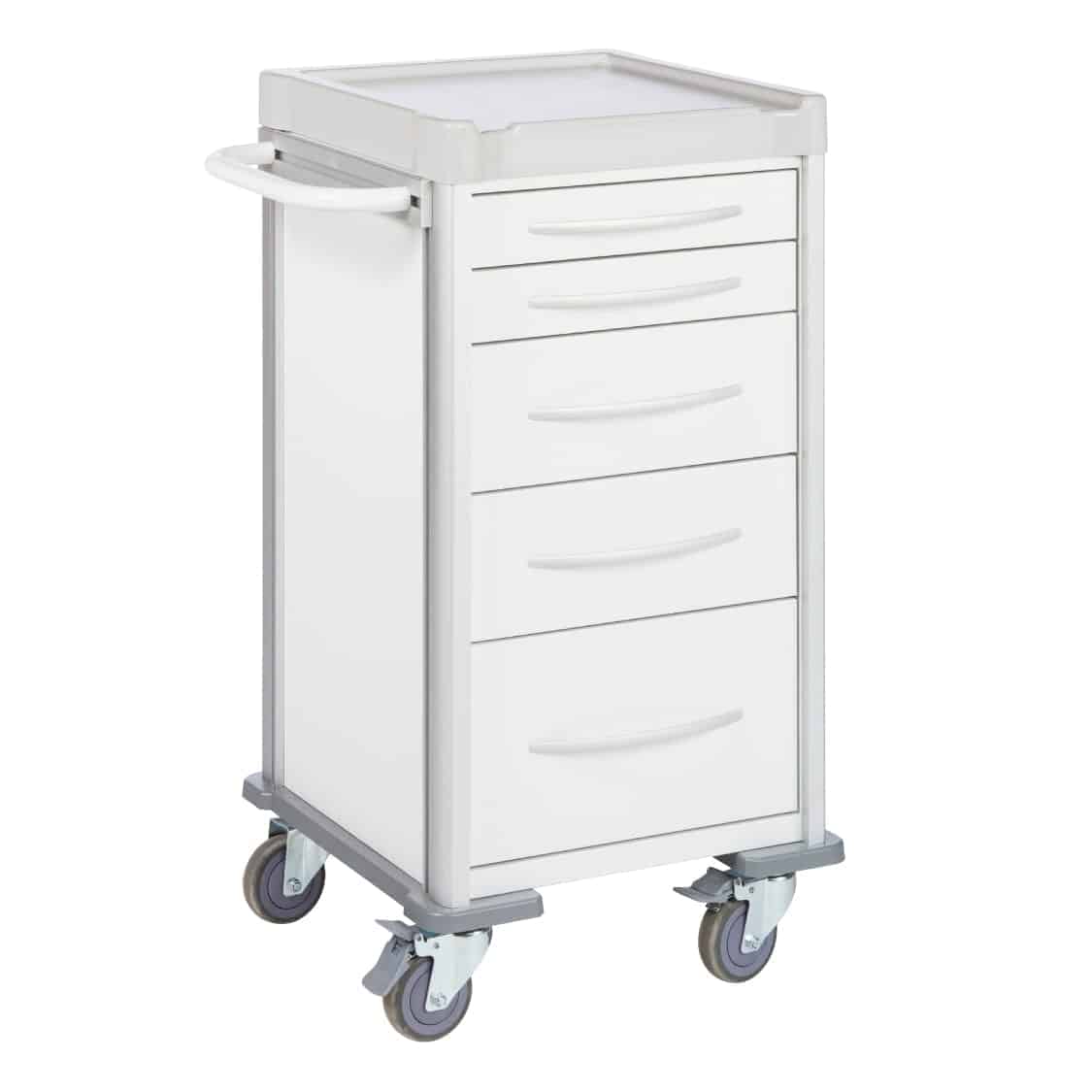 Narrow Anaesthetic Trolley
