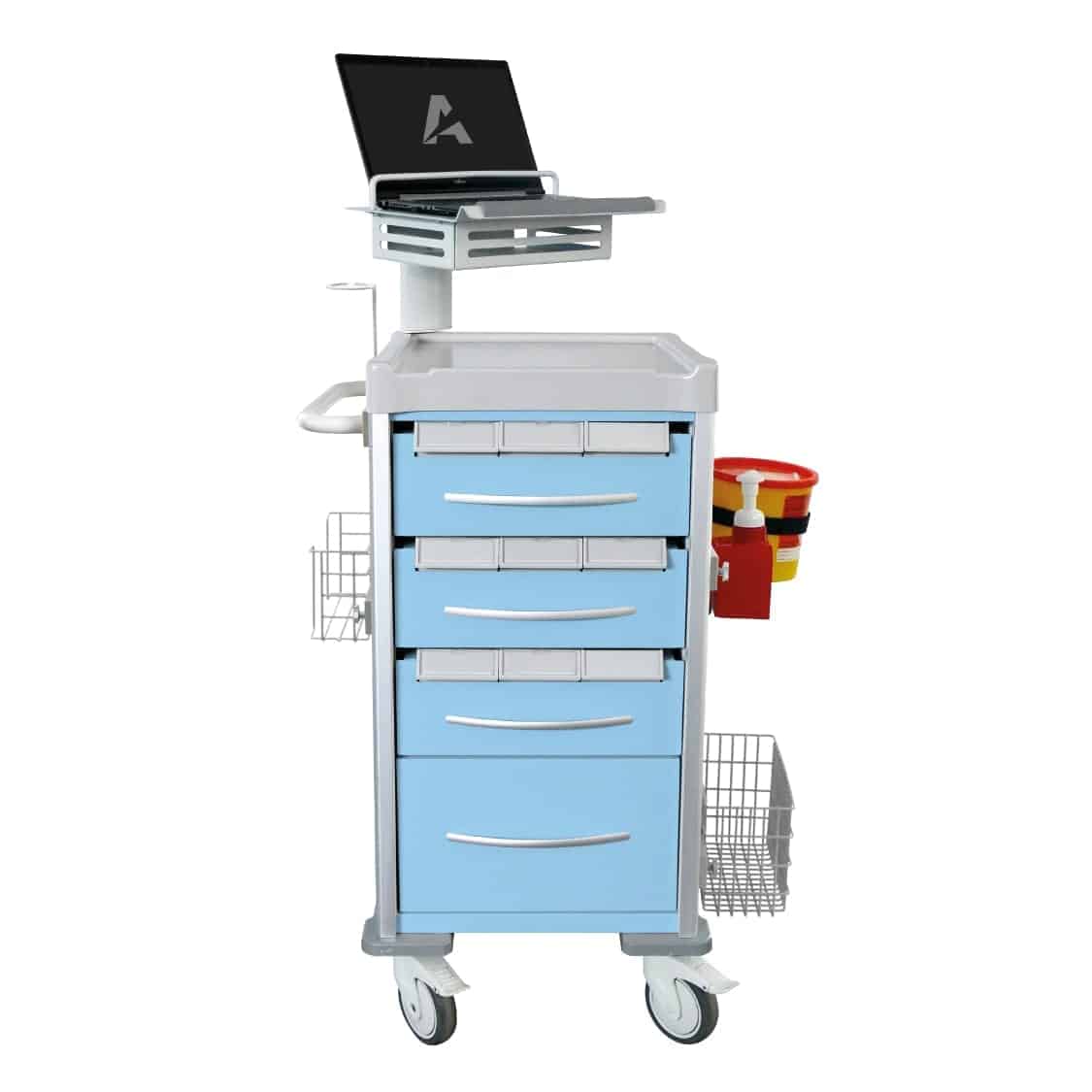Narrow Phlebotomy Cart