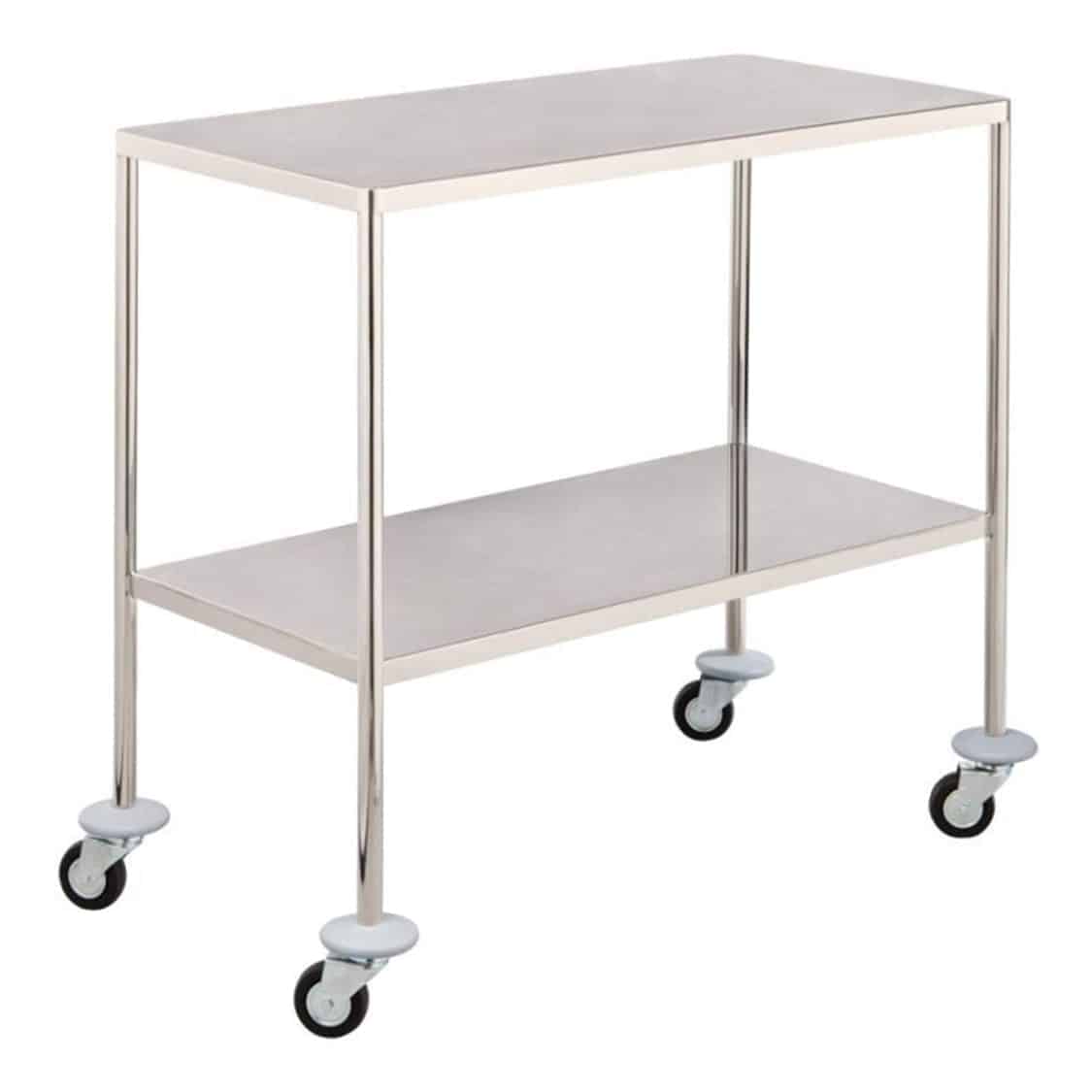 Stainless Steel Instrument Trolley - Option 2