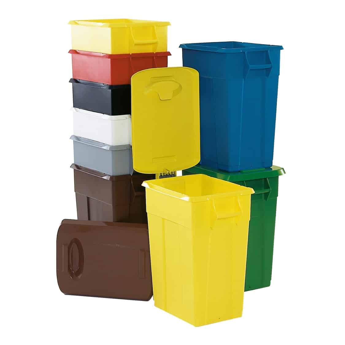 Recycling Bins for Closed Waste Collectors