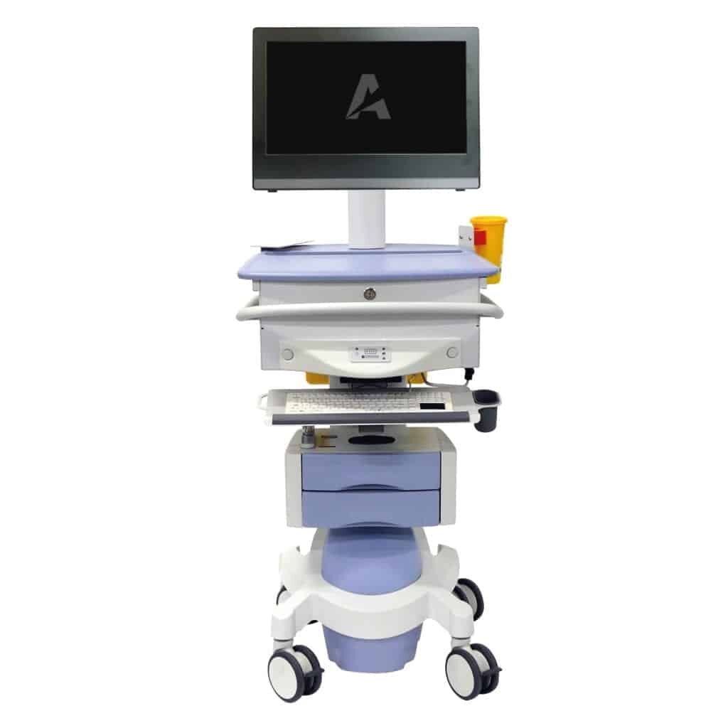 Agile Medical EPR Trolley / Cart used at Homerton University Hospital