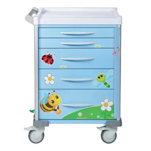 LX Paediatric Resuscitation Trolley - Garden Theme