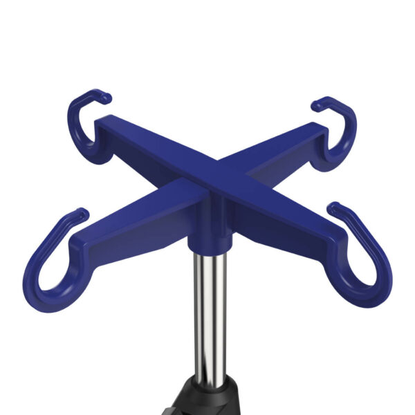 Light Duty Coloured Infusion Stand - 4 hooks
