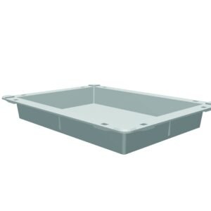 ABS Non-Dividable Tray - Half Section - 50mm Deep
