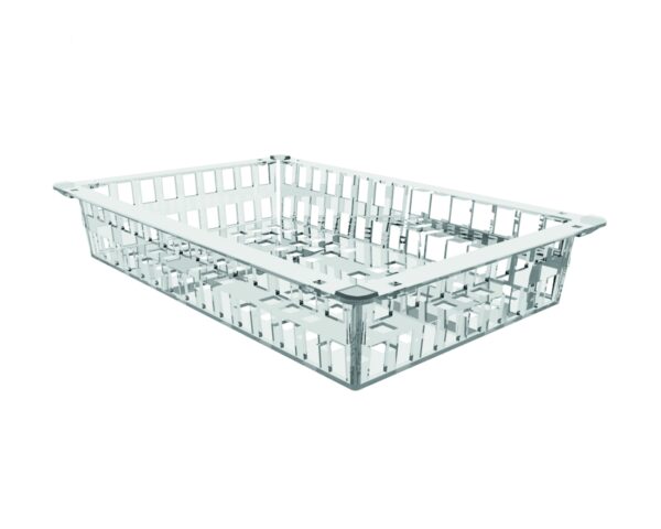 Polycarbonate Basket, One Section, 100mm Deep