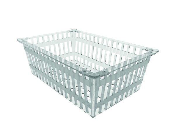 Polycarbonate Basket, One Section, 200mm Deep