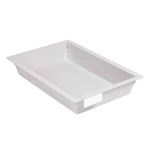 ABS Non-Dividable Tray - One Section - 100mm Deep