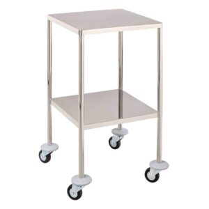 Stainless Steel Dressing Trolley - 450mm Wide