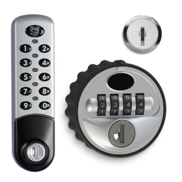 Agile Medical Lockers lock customisation options