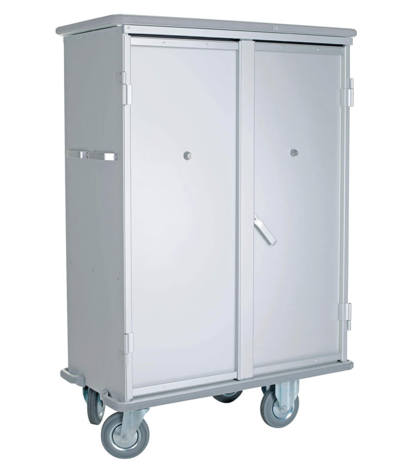 Agile Medical Clean Linen Case Cart as used in Wrexham Maelor Hospital