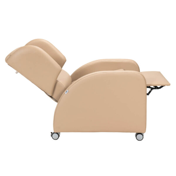 Agile Medical Recliner Chair in reclining position