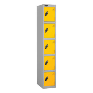 Everyday 5 Door Locker with yellow doors