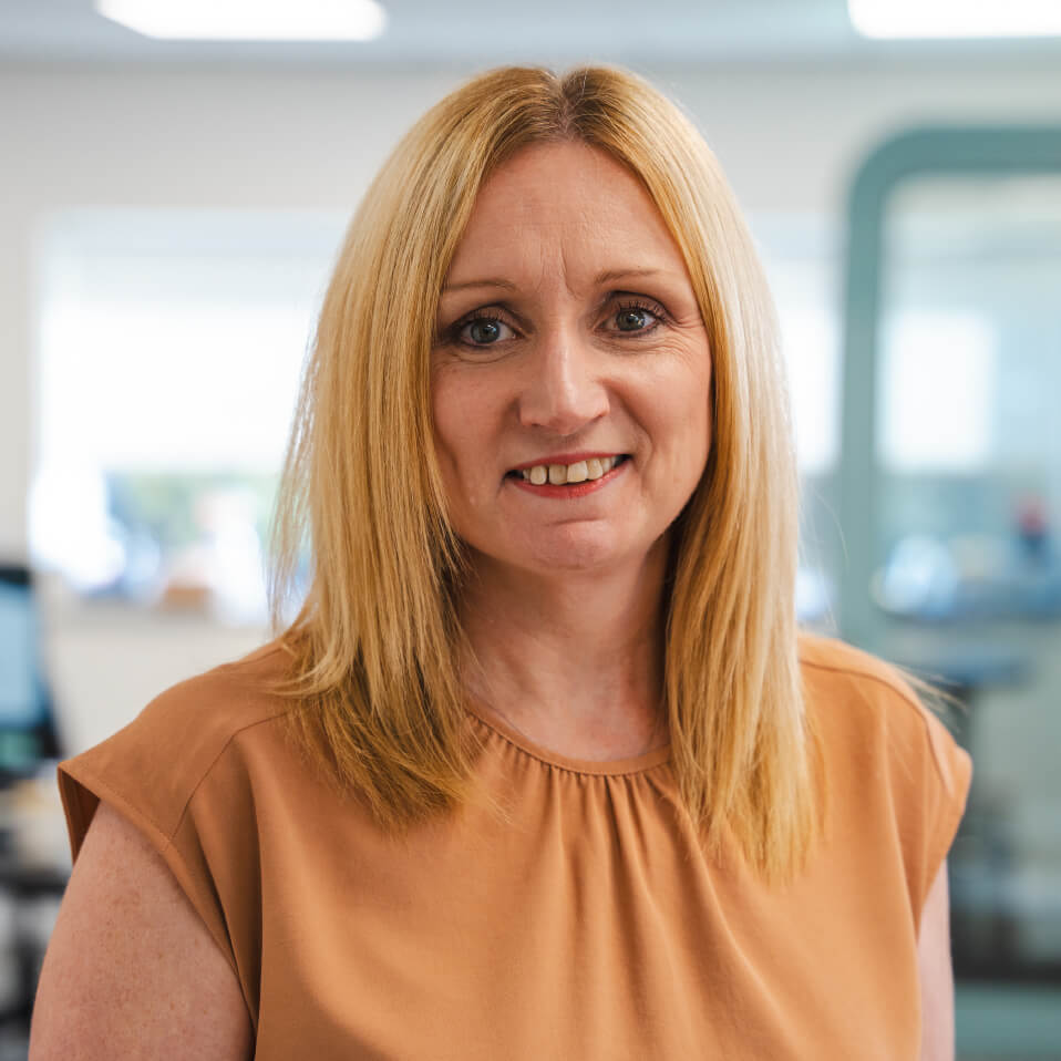 Agile Medical team - Finance Director Debbie Garrett